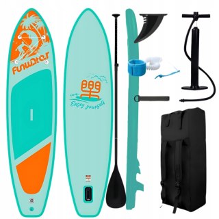 Deska Sup 350Cm Funwater - Dmuchana, Komplet Z Wiosłem, Pompką I Pokrowcem
