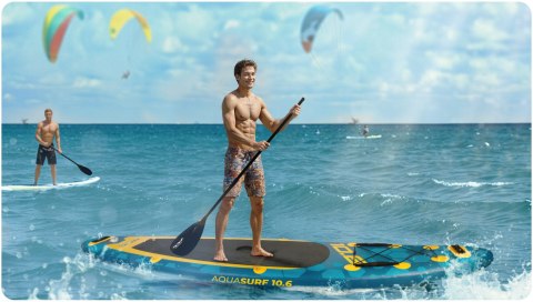 Deska Sup Aquasurf 320 Cm Z Kompletem: Wiosło, Pompka, Plecak, Siedzisko