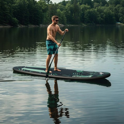 Deska Sup Athler Miami 70 Green - Pompowana Z Wiosłem I Siedziskiem