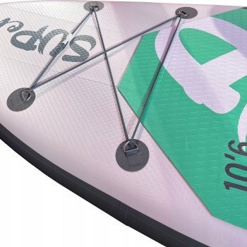 Deska Sup Combo 10'6 Allround Z Wiosłem 2W1, Siedzisko, Plecakiem, Smycz