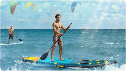 Deska Sup Do Pływania Reefbreak 11.6 350X81cm Drop Stitch, 5 Uchwytów, 332L