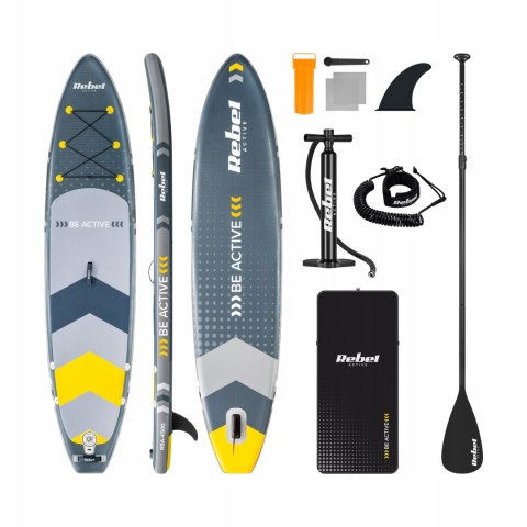 Deska Sup Drop-Stitch 350 Cm Z Cent. Statecznikiem I Regul. Wiosłem, Zestaw