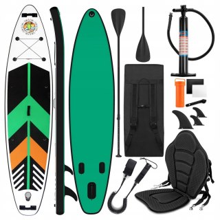 Deska Sup Luana 350Cm Z Wiosłem 2W1 Pompką, Plecakiem I Zestawem Naprawczym