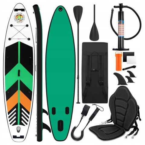 Deska Sup Luana 350Cm Z Wiosłem 2W1 Pompką, Plecakiem I Zestawem Naprawczym