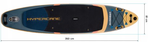 Deska Sup Pompowana 350Cm Hypercane Z Siedzeniem I Uchwytm Go Pro Full Set