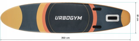 Deska Sup Pompowana 350Cm Hypercane Z Siedzeniem I Uchwytm Go Pro Full Set