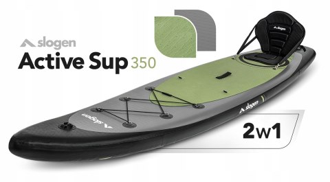 Deska Sup Slogen Active 350 Cm Z Akcesoriami I Uchwytem Na Gopro