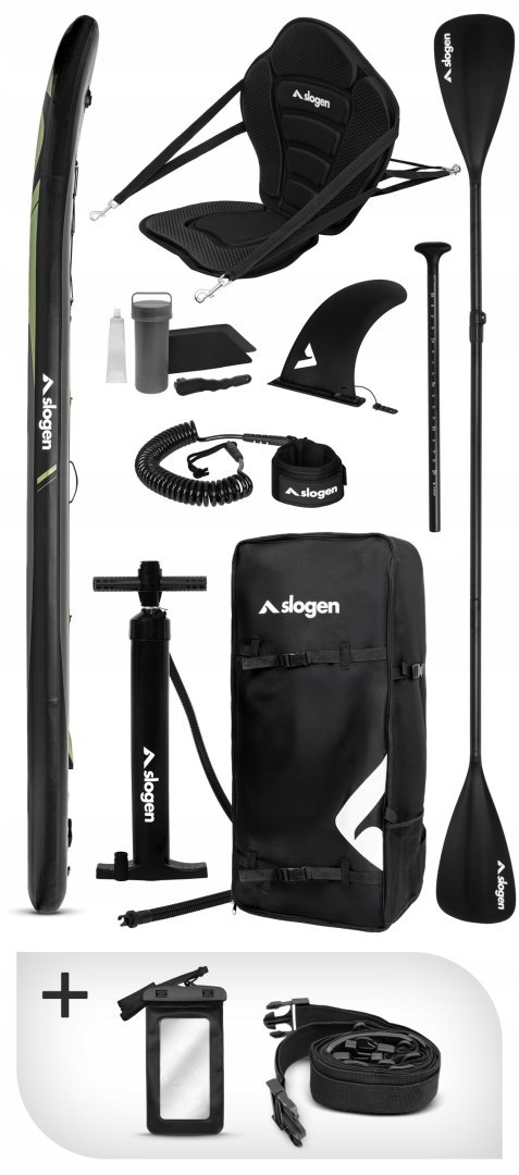 Deska Sup Slogen Active 350 Cm Z Akcesoriami I Uchwytem Na Gopro