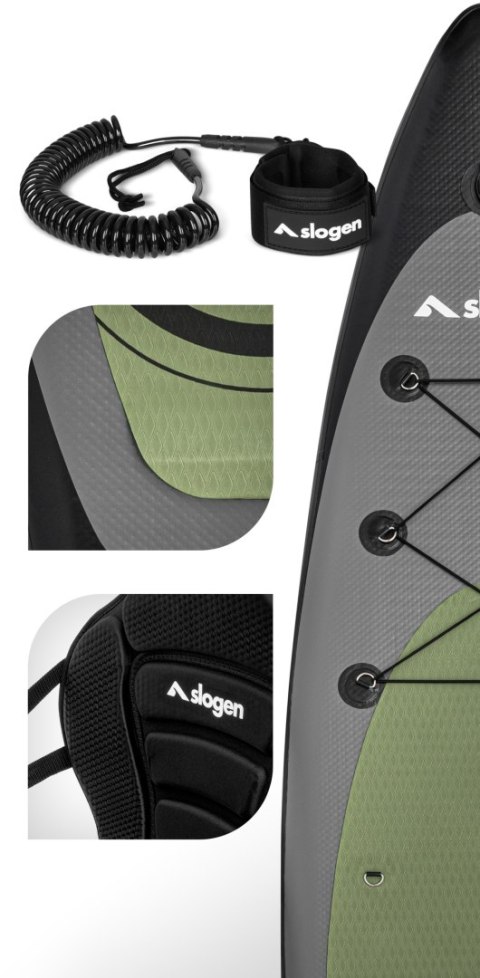 Deska Sup Slogen Active 350 Cm Z Akcesoriami I Uchwytem Na Gopro