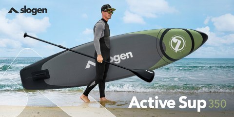 Deska Sup Slogen Active 350 Cm Z Akcesoriami I Uchwytem Na Gopro
