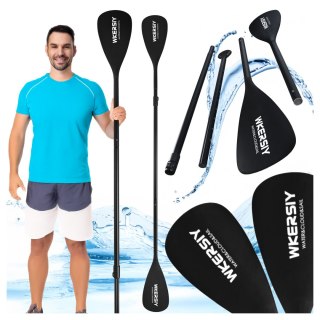 Składane Wiosło 2W1 Sup/Kajak, Regulowane 170-215Cm 4 Częściowe Lekkie