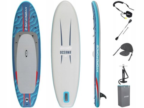 Deska Sup 2W1 Bestway Hydro-Force Nadmuchiwana Z Oparciem I Podnóżkiem