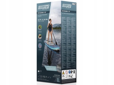 Deska Sup 2W1 Bestway Hydro-Force Nadmuchiwana Z Oparciem I Podnóżkiem