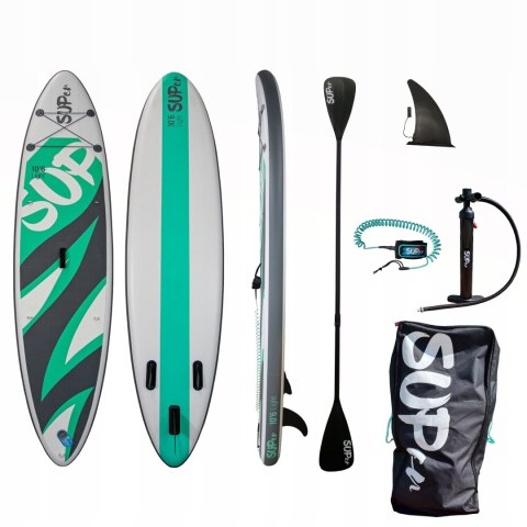 Deska Sup 320Cm Dla Początkujących Z Akcesoriami - Allround, Pompka, Wiosło