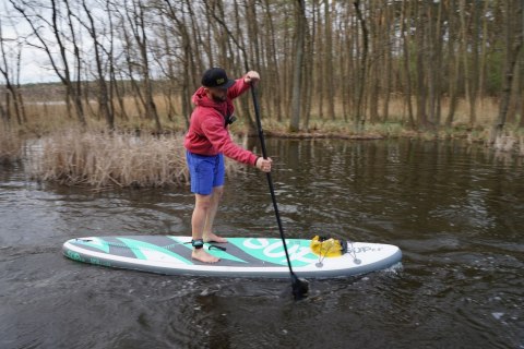 Deska Sup 320Cm Dla Początkujących Z Akcesoriami - Allround, Pompka, Wiosło