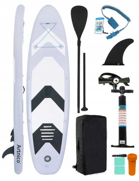 Deska Sup 320Cm Pompowana, 2-Ściankowa Z Antyposlizgową Pianą I Torbą