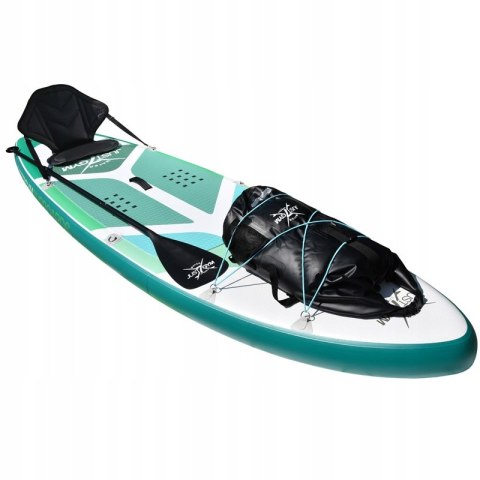 Deska Sup 320Cm Pompowana Dwuwarstwowa Z Siedziskiem I Wiosłem 2W1 Fitness