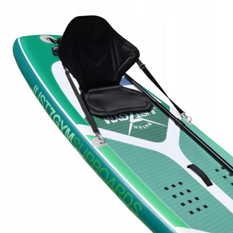 Deska Sup 320Cm Pompowana Dwuwarstwowa Z Siedziskiem I Wiosłem 2W1 Fitness