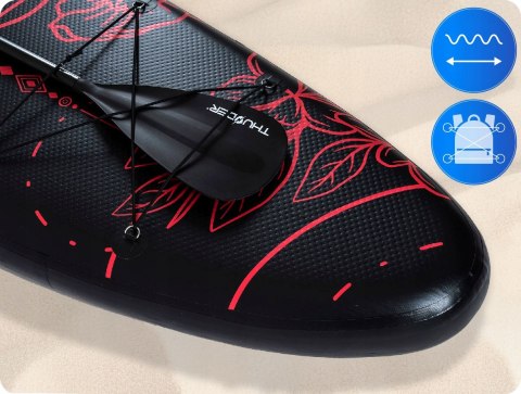 Deska Sup 320Cm Pompowana Z Akcesoriami: Siedzisko I Dwustronne Wiosło