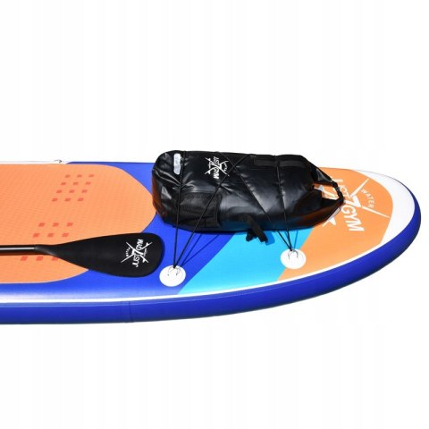 Deska Sup 350Cm 2W1 Z Wiosłem, Siedziskiem I Pompką Do Fitness I Wędkowania