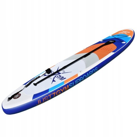 Deska Sup 350Cm 2W1 Z Wiosłem, Siedziskiem I Pompką Do Fitness I Wędkowania