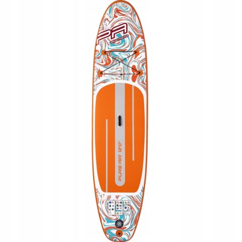 Deska Sup Aqua Marina Pure Air 12' 366 Cm Z Wiosłem, Pompowana, 170Kg