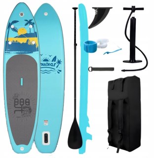 Deska Sup Funwater 335Cm Pompowana Do Wody, Z Wiosłem I Zestawem Akcesoriów