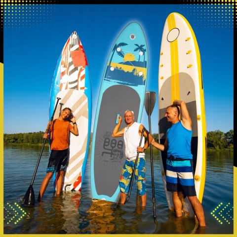Deska Sup Funwater 335Cm Pompowana Do Wody, Z Wiosłem I Zestawem Akcesoriów