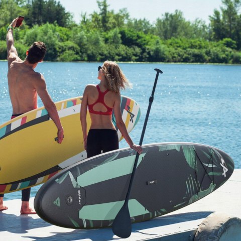 Deska Sup Pompowana 2W1 Athler Miami - Komplet: Wiosło, Siodłko, Plecak