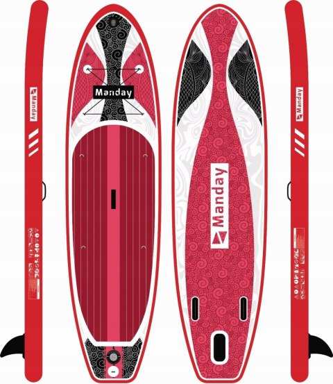 Deska Sup Premium Manday 350Cm Dmuchana 81Cm Do Pływania Z Akcesoriami