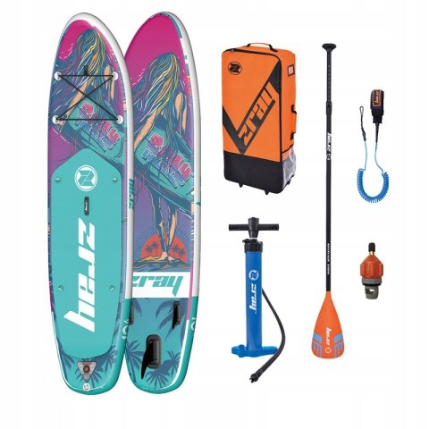 Deska Sup Queen 320Cm Dmuchana Zestaw Z Pompką, Wiosłem I Pokrowiecem