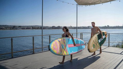 Deska Sup Touring Skatinger Peninsula Trojan Horse 335X84x15 Cm Zestaw