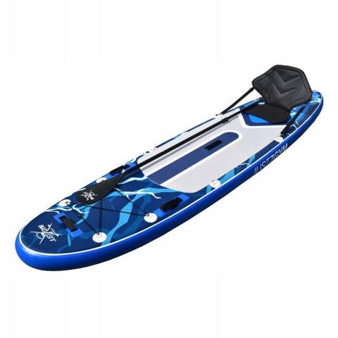 Deska Sup 320Cm Pompowana Z Siedziskiem I Wiosłem Idealna Do Fitness I Jogi