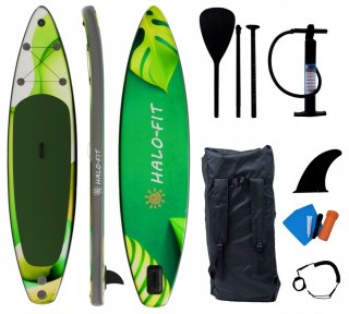 Deska Sup 335Cm Halo-Fit Sup11 Green, Komplet Akcesoriów Do Wody Pływania