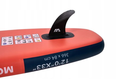 Deska Sup Aqua Marina Monster 12' 366Cm - Pompowana Z Siedziskiem I Wiosłem