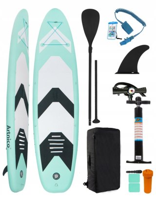 Deska Sup Artnico 350Cm Pompowana Dwuściankowa Antipoślizgowa Z Akcesoriami