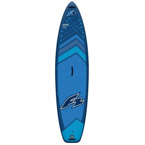 Deska Sup F2 Axxis 12'2 Navy 372Cm - Rodzinna, Stabilna, 180Kg, Komplet