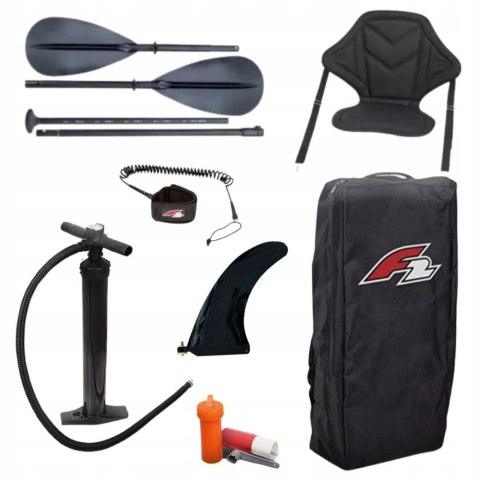 Deska Sup F2 Axxis 12'2 Navy 372Cm - Rodzinna, Stabilna, 180Kg, Komplet