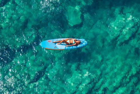 Deska Sup Pompowana Wave 10.0 Aquatone - All Round, Sztywna, Kompaktowa