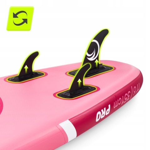 Deska Sup Pro Dmuchana Tsunami 350Cm Z Kompletem: Wiosło, Pompka, Plecak