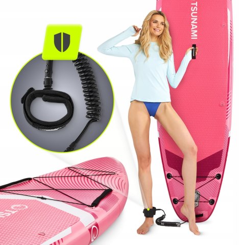 Deska Sup Pro Dmuchana Tsunami 350Cm Z Kompletem: Wiosło, Pompka, Plecak