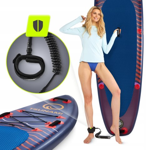 Pompowana Deska Sup Tsunami 350 Cm Z Akcesoriami - Idealna Do Pływania