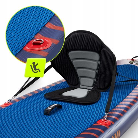 Pompowana Deska Sup Tsunami 350 Cm Z Akcesoriami - Idealna Do Pływania
