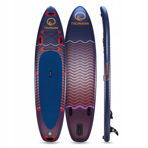 Pompowana Deska Sup Tsunami 350 Cm Z Akcesoriami - Idealna Do Pływania