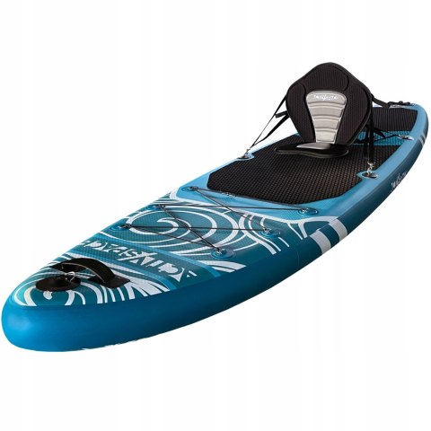 Sup Deska 350 Cm Pompowana, Komplet Z Wiosłem, Siedziskiem I Plecakiem