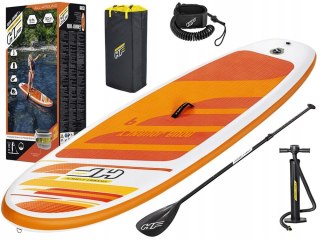 Sup Deska Mocna Bestway Aqua Journey 274X76x12 Z Pompką, Wiosłem I Torbą