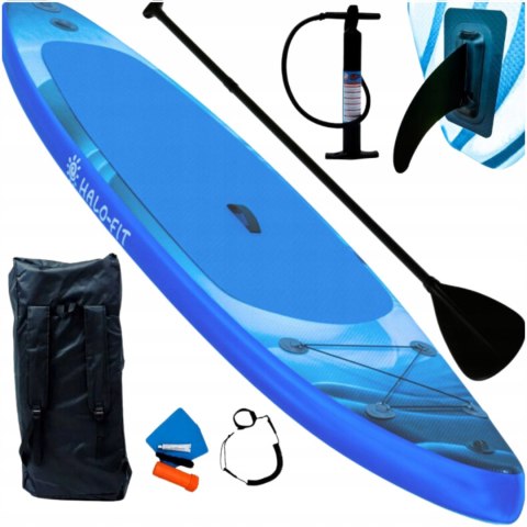 Deska Sup 335Cm Halo-Fit Sup11 Zestaw Z Wiosłem, Pompką I Płetwą 150Kg