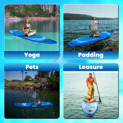 Deska Sup 335Cm Halo-Fit Sup11 Zestaw Z Wiosłem, Pompką I Płetwą 150Kg