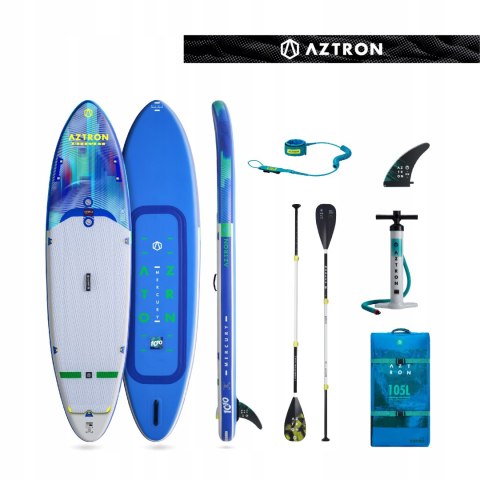 Deska Sup Mercury 3.0 Aztron 330Cm - Dwukom. Hybrydowa, Do Wiosłowania