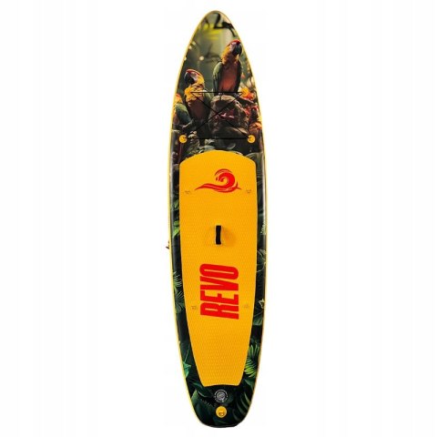 Deska Sup Pompowana 320Cm Z Siedzeniem, Wiosłem, Pompką I Plecakiem Revo